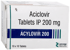 Acylovir 200 Tablet 10 Acylovir 200 Tablet 10