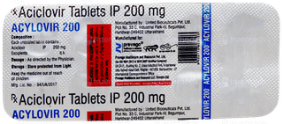 Acylovir 200 Tablet 10