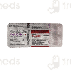 Atorford 10 MG Tablet 10 Atorford 10 MG Tablet 10