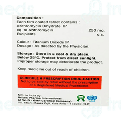 Audi 250 MG Tablet 6