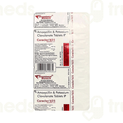 Careclav 625 MG Tablet 10 Careclav 625 MG Tablet 10
