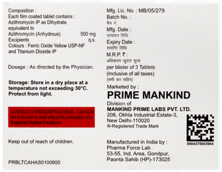 Azikind 500 Tablet 3