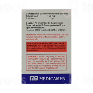 Affotel 20 MG Tablet 15