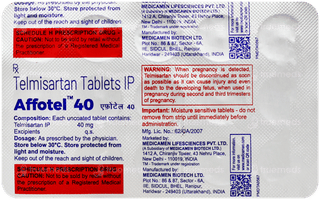 Affotel 40Mg Tablet 15