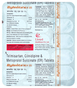 Bylenta Mln 25 Tablet 15