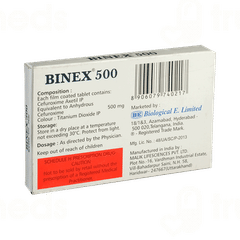 Binex 500 Tablet 10 Binex 500 Tablet 10