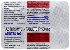 Azintas 500 Tablet 3