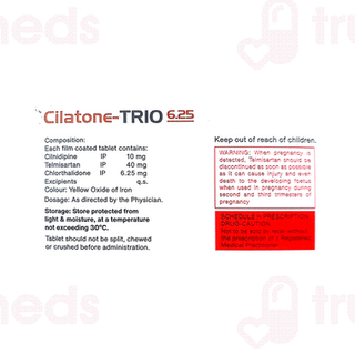 Cilatone Trio 6.25 MG Tablet 15