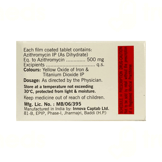 Aziray 500 MG Tablet 5