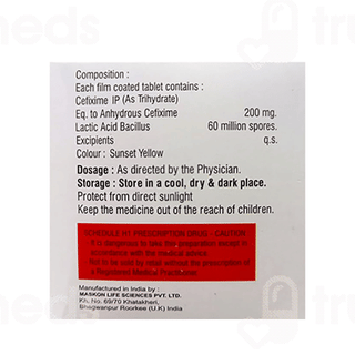 Cefichem Lb 200 MG Tablet 10