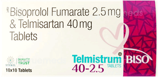Telmistrum Biso 40-2.5 Tablet 10