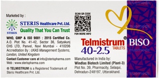 Telmistrum Biso 40-2.5 Tablet 10