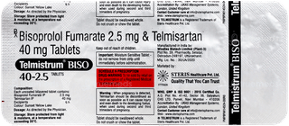Telmistrum Biso 40-2.5 Tablet 10