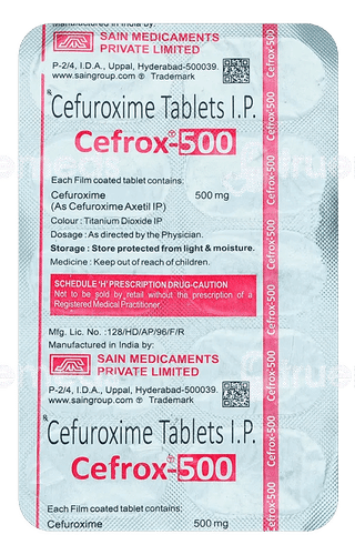 Cefrox 500 Tablet 10