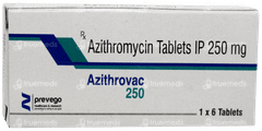 Azithrovac 250 MG Tablet 6 Azithrovac 250 MG Tablet 6