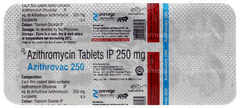 Azithrovac 250 MG Tablet 6 Azithrovac 250 MG Tablet 6