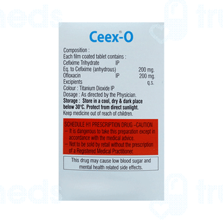 Ceex O 200/200 MG Tablet 10