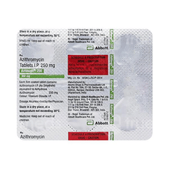 Azitough 250 Mg Tablet 6 Azitough 250 Mg Tablet 6