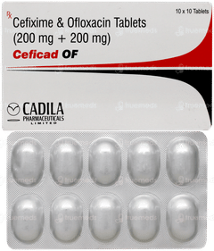 Ceficad Of 200/200 MG Tablet 10