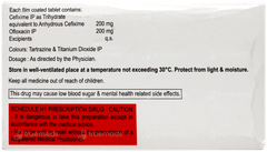 Ceficad Of 200/200 MG Tablet 10 Ceficad Of 200/200 MG Tablet 10
