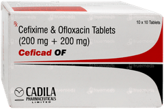 Ceficad Of 200/200 MG Tablet 10 Ceficad Of 200/200 MG Tablet 10