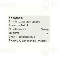 Cefuxetil 500 MG Tablet 10 Cefuxetil 500 MG Tablet 10