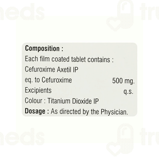 Cefuxetil 500 MG Tablet 10