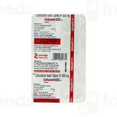 Cefuxetil 500 MG Tablet 10 Cefuxetil 500 MG Tablet 10