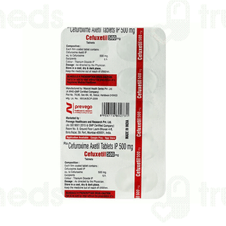 Cefuxetil 500 MG Tablet 10