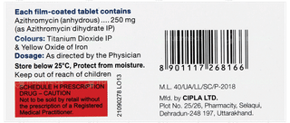 Azomycin 250 MG Tablet 6