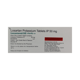Losaneed 50 MG Tablet 10