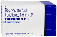 Rozucor F 5 Tablet 15 Rozucor F 5 Tablet 15