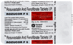 Rozucor F 5 Tablet 15 Rozucor F 5 Tablet 15