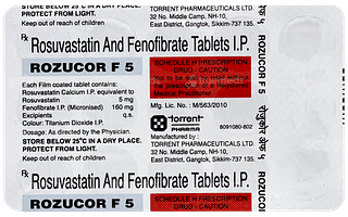 Rozucor F 5 Tablet 15