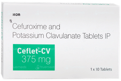 Ceflet Cv 375Mg Tablet 10 Ceflet Cv 375Mg Tablet 10
