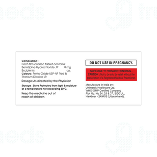 Benisky 8 MG Tablet 10