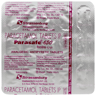 Parasafe 650 Tablet 15