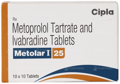 Metolar I 25 Tablet 10
