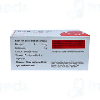 Ramiron 5 MG Tablet 10