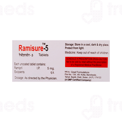 Ramisure 5 MG Tablet 10 Ramisure 5 MG Tablet 10