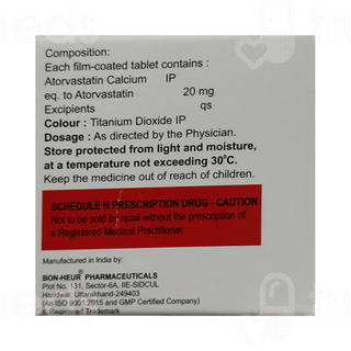 Atorcaid 20 MG Tablet 10