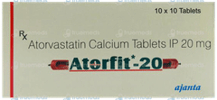 Atorfit 20 Tablet 10