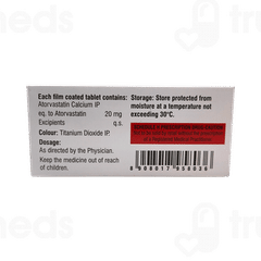 Atorford 20 MG Tablet 10 Atorford 20 MG Tablet 10