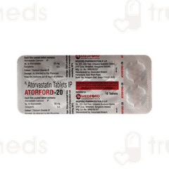 Atorford 20 MG Tablet 10 Atorford 20 MG Tablet 10