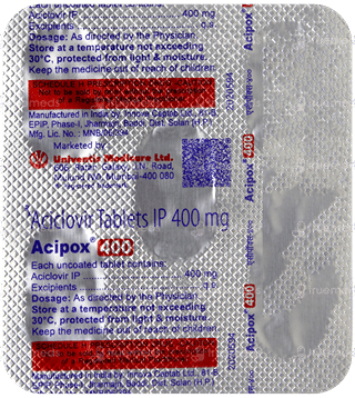 Acipox 400 Tablet 5