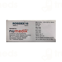 Rosidex 10 MG Tablet 10