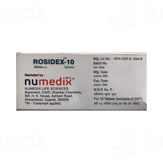 Rosidex 10 MG Tablet 10