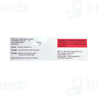 Remvas 40 MG Tablet 10