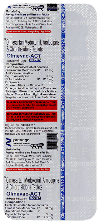 Olmevac Act Tablet 10