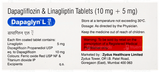 Dapaglyn L 10/5 Tablet 10